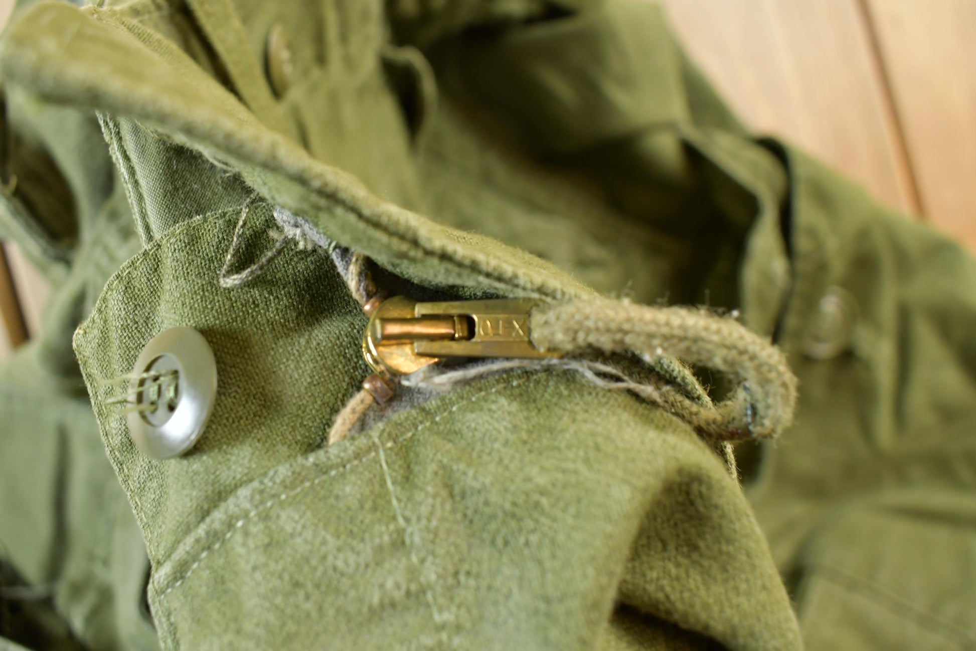 Vintage 1967 OG 107 GS Quarpel Combat Pants Size 35.1 x 39