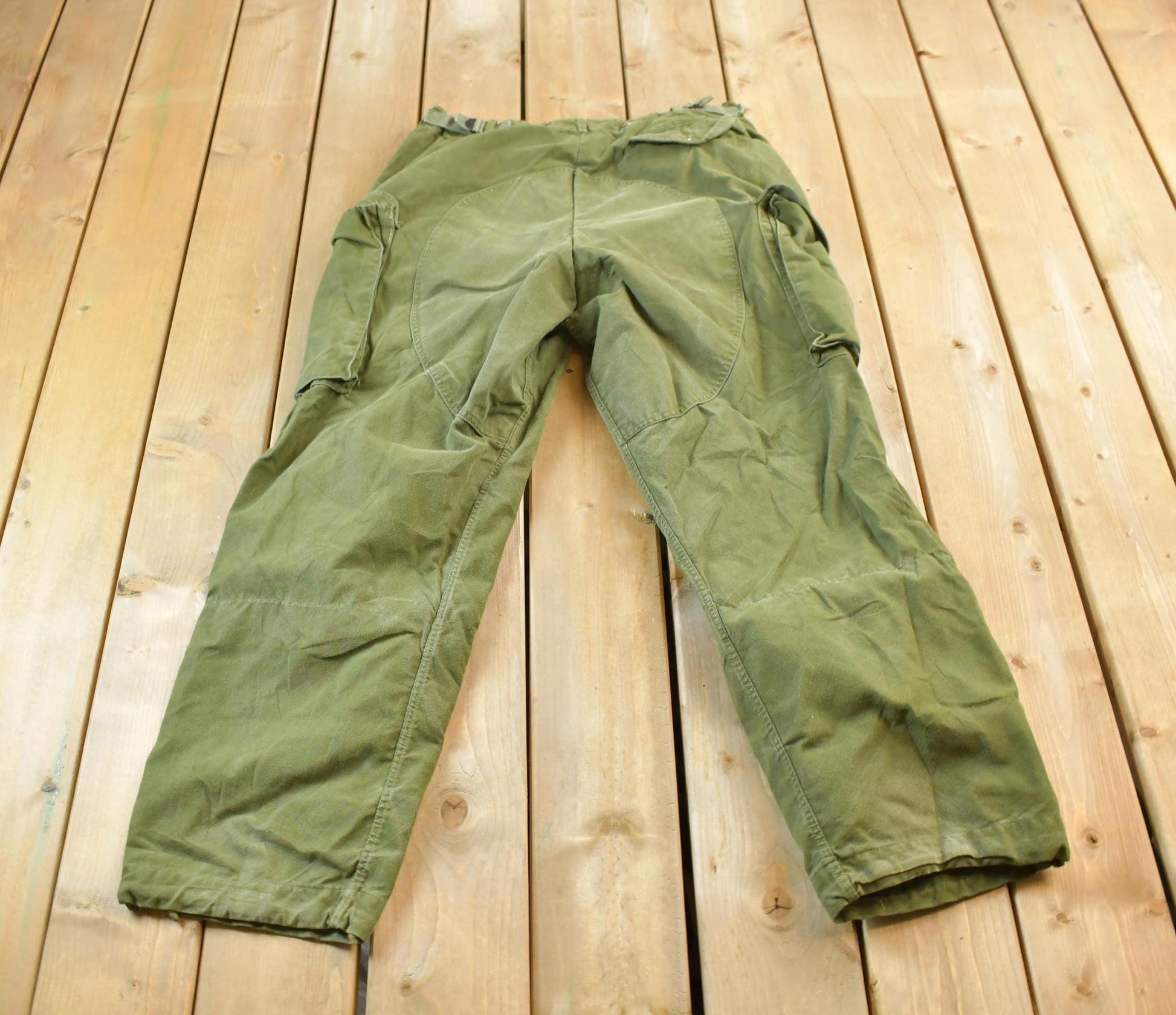 Vintage 1967 OG 107 GS Quarpel Combat Pants Size 35.1 x 39