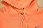 Vintage 1990s Nike Embroidered Mini Swoosh Hoodie Sweatshirt