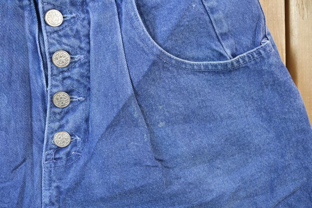 Vintage 1970s Jean Shorts Size 11