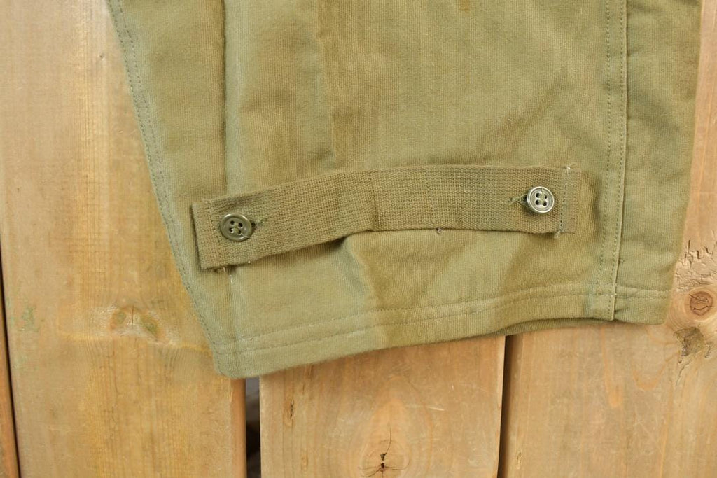 Vintage 1940s USN Deck Bib Overalls WWII