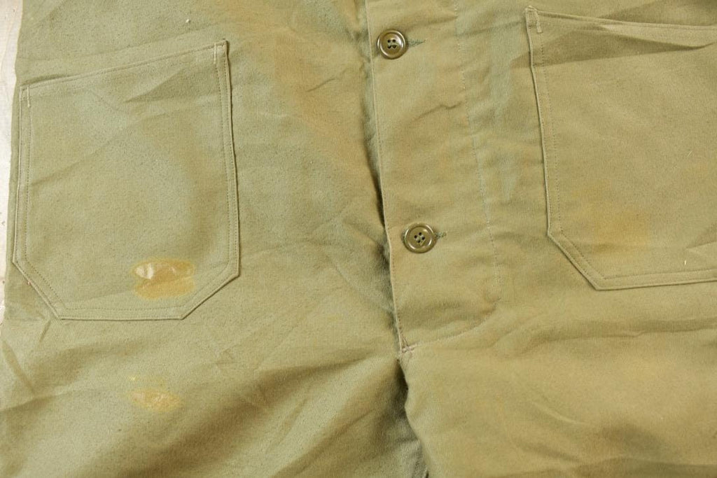 Vintage 1940s USN Deck Bib Overalls WWII