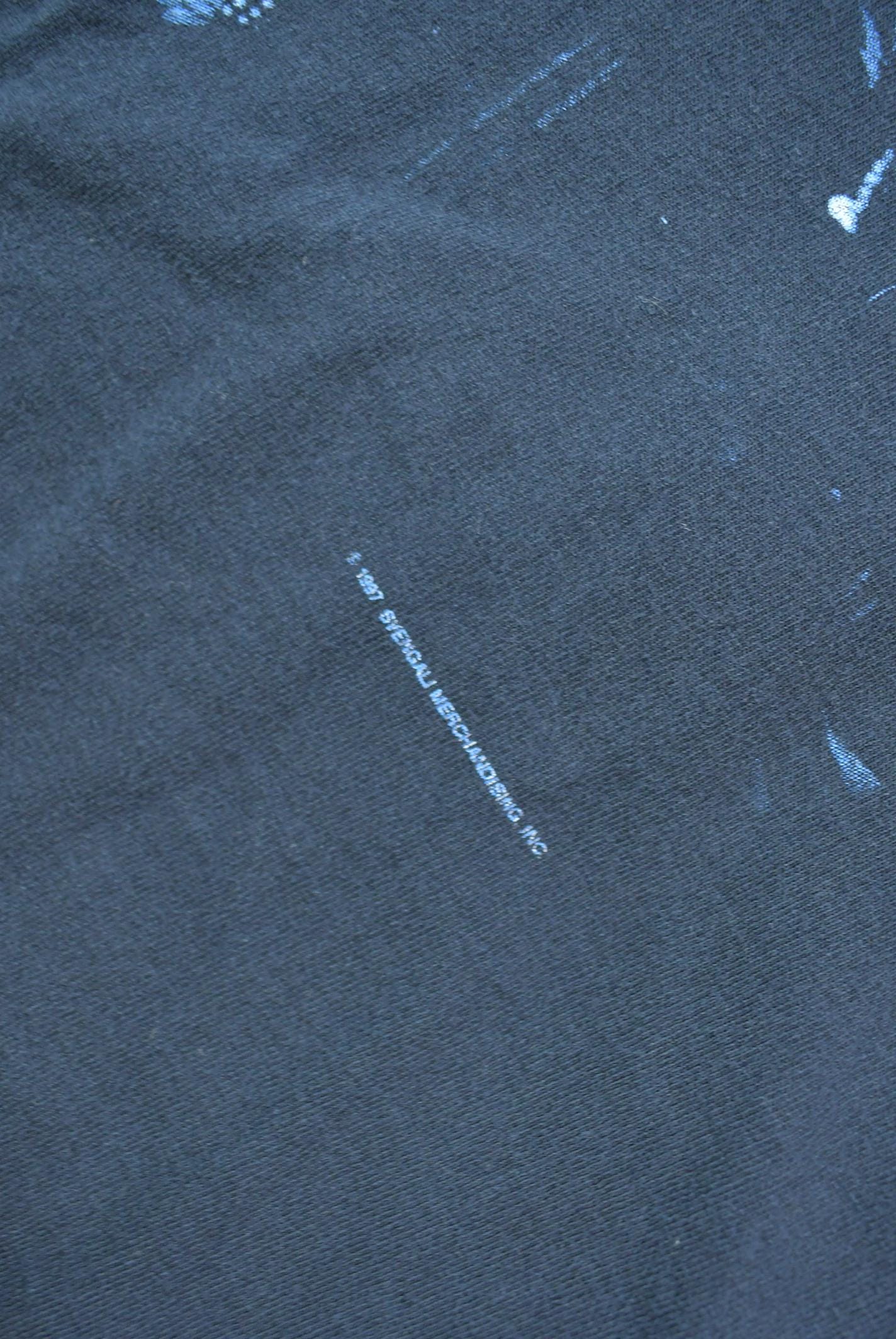 Vintage 1998 Aerosmith Nine Lives World Tour T-Shirt