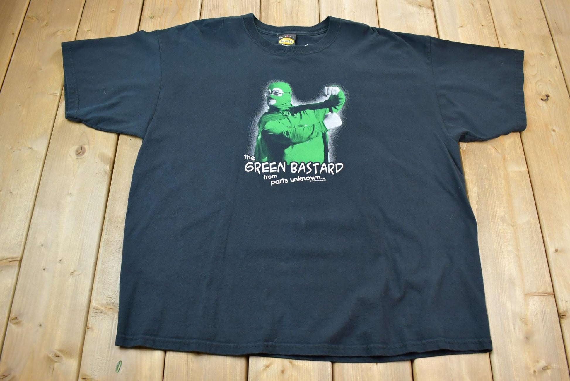 Vintage Y2K Trailer Park Boys The Green Bubbles Graphic T-Shirt