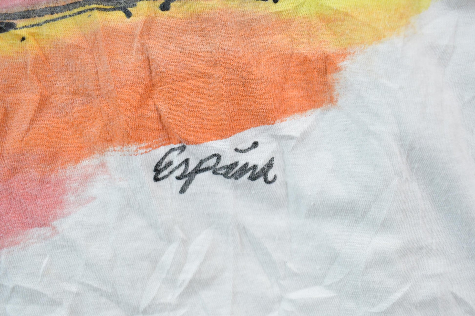 Vintage 1980s Caiman Graphic Drum T-Shirt