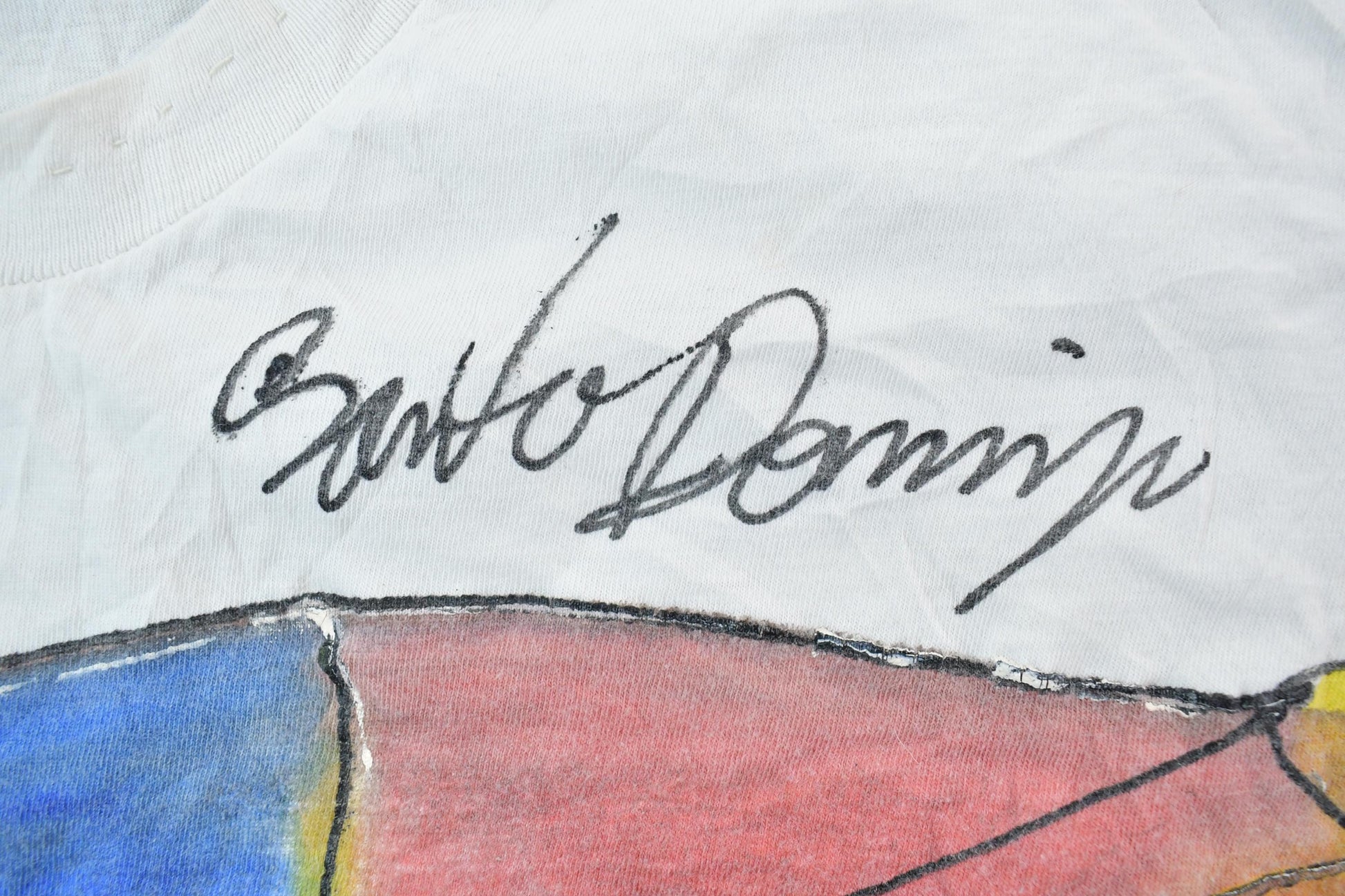 Vintage 1980s Caiman Graphic Drum T-Shirt