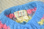 Vintage 1960s Joyce Sportswear Mohair Knit Striped Cardigan Sweater