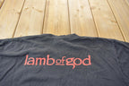 Vintage 1990s Lamb Of God Rock Band Tee