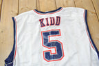 Vintage Y2K Jason Kidd NEw Jersey Nets #5 NBA Basketball Jersey Size XL