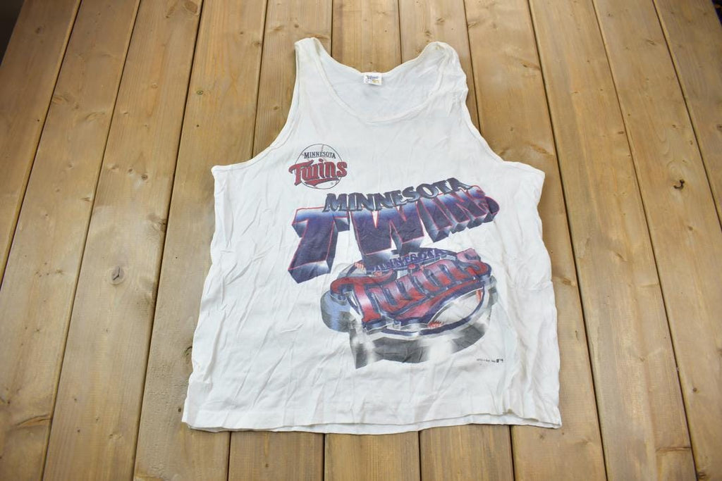 Vintage 1994 Minnesota Twins MLB Baseball Graphic Tank Top