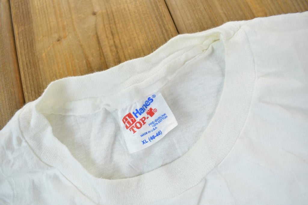 Vintage 1980s Pink Floyd Coffee Shop Amsterdam Band T-Shirt