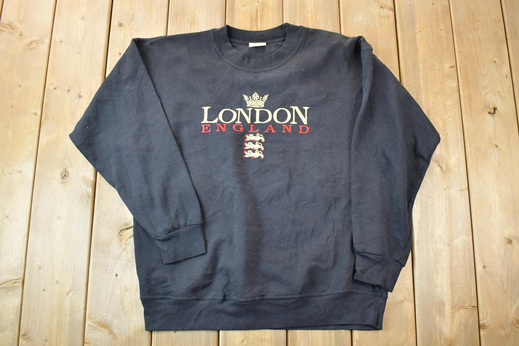Vintage 1990s London England Crewneck Sweatshirt