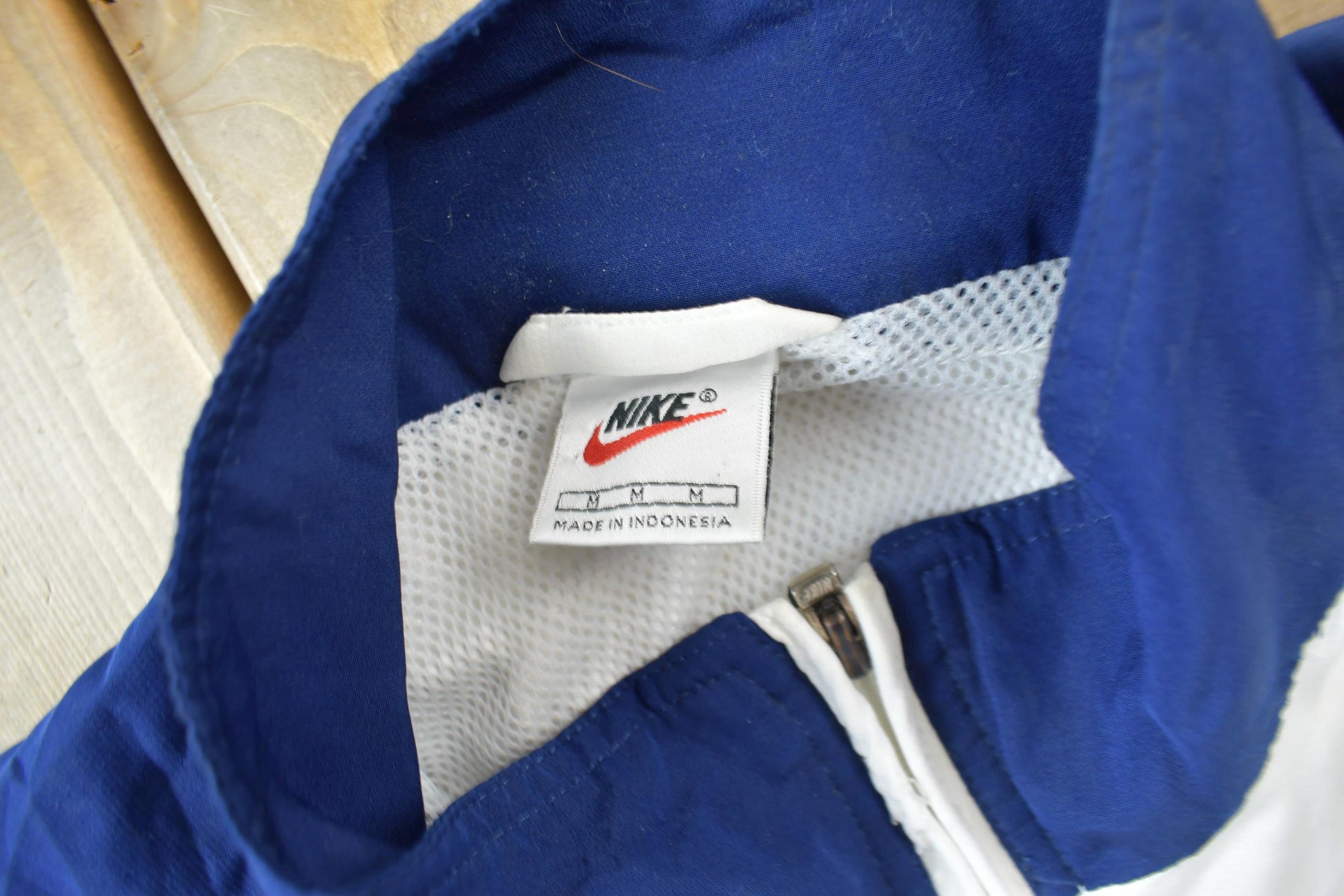 Vintage 1990s Nike Italia Color Block Windbreaker Jacket