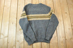 Vintage 1990s 100% Thick Wool Knit Sweater