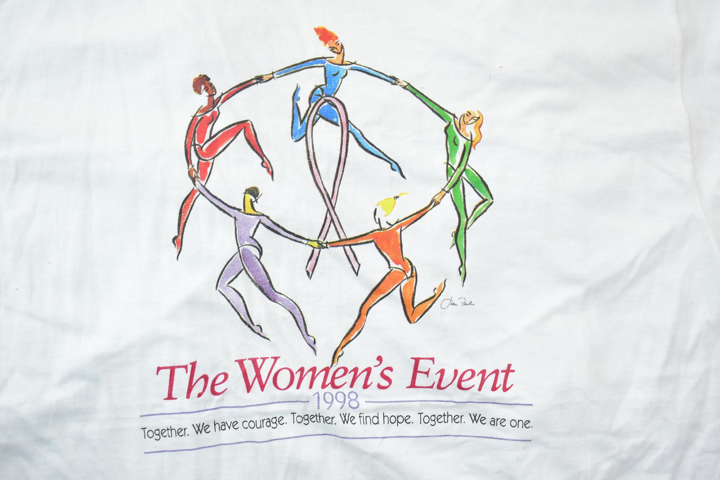 Vintage 1998 The Womens Event Souvenir T-Shirt