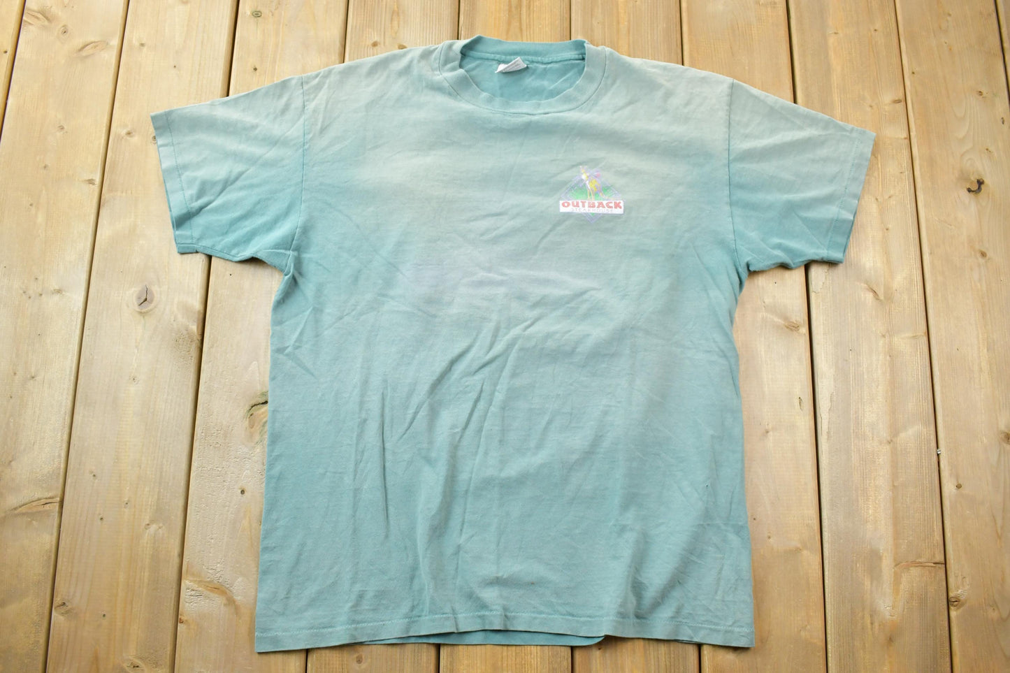 Vintage 1990s Outback Steakhouse Anvil Souvenir T-Shirt