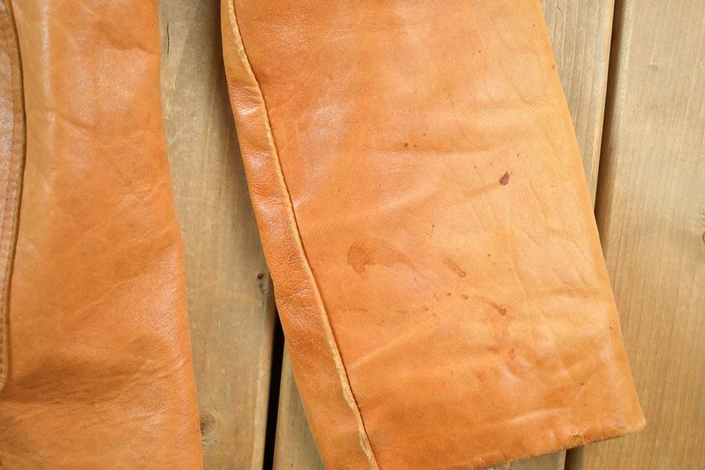 Vintage 1970s Silton Leather Blazer Jacket