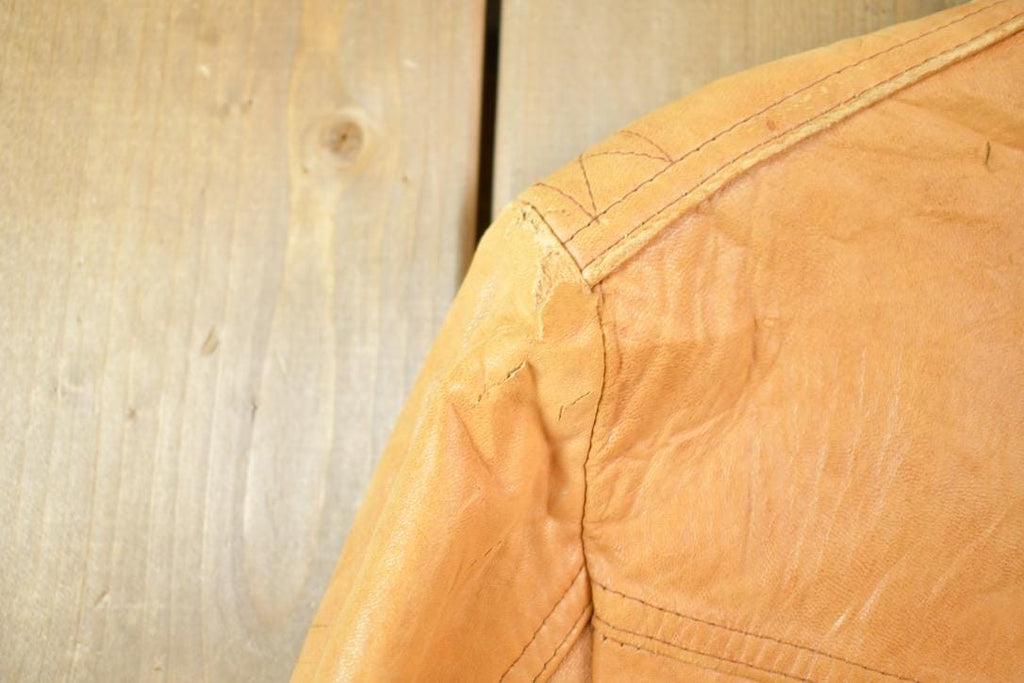 Vintage 1970s Silton Leather Blazer Jacket