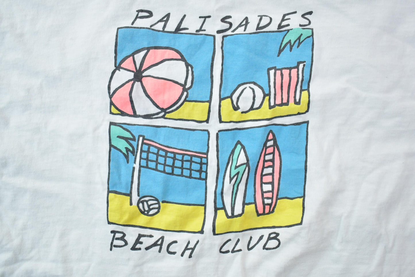 Vintage 1990s Palisades Beach Club Souvenir T-Shirt