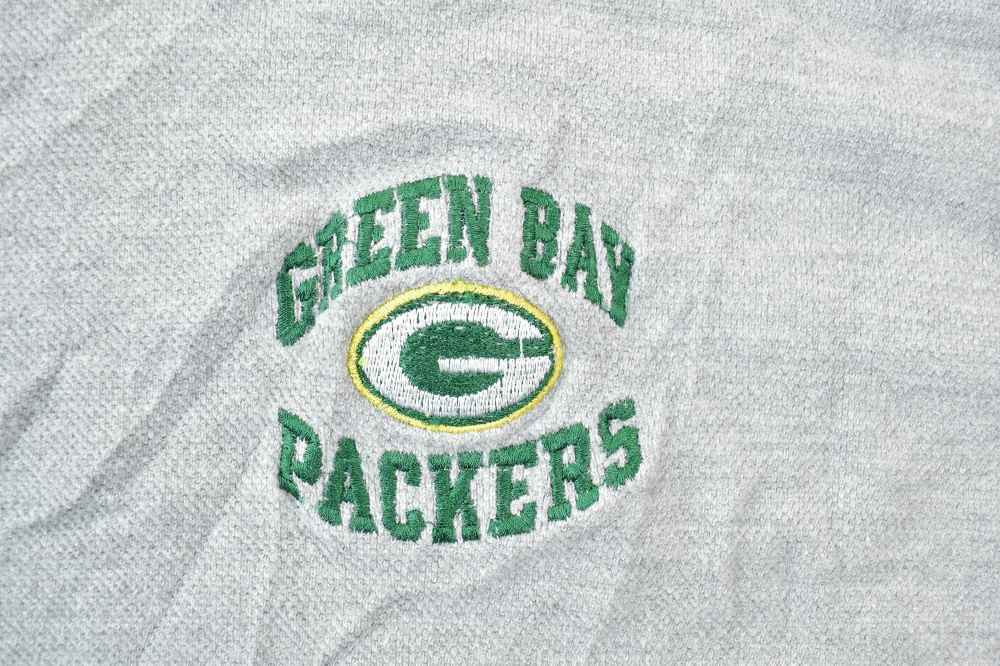 Vintage 1990s Green Bay Packers Heavy Knit NFL Graphic T-Shirt