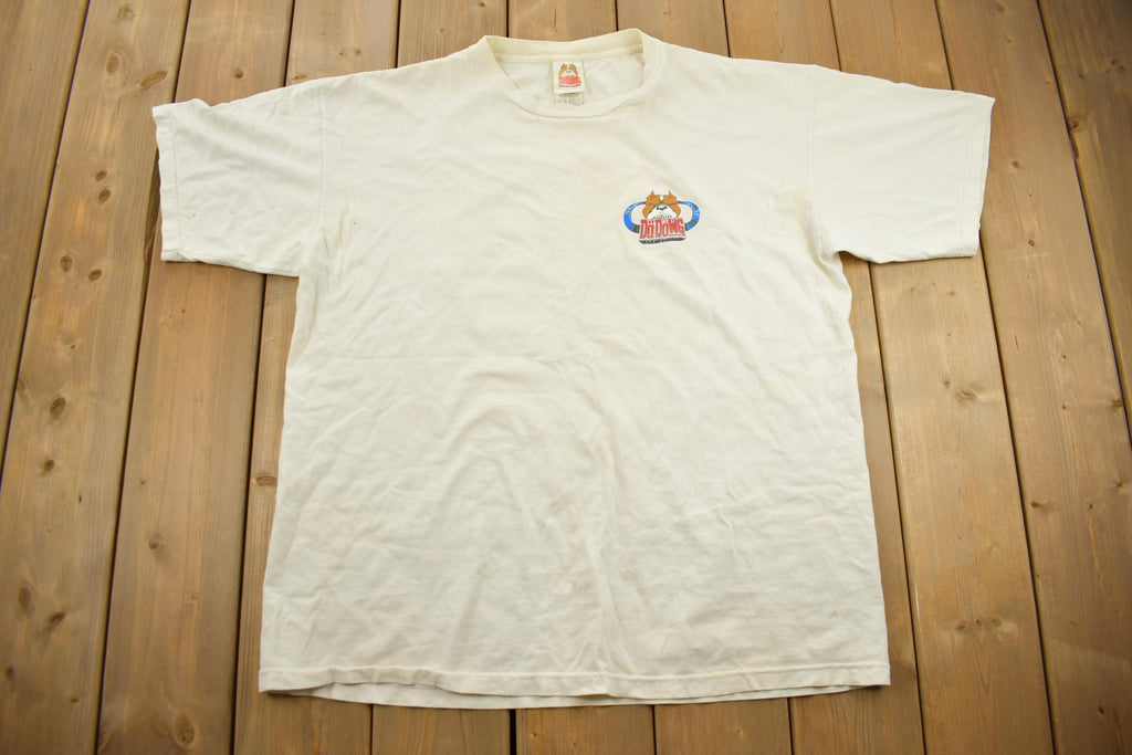 Vintage 1990s Da Dawg There Is No Competition Because I Am The Best Graphic T-Shirt