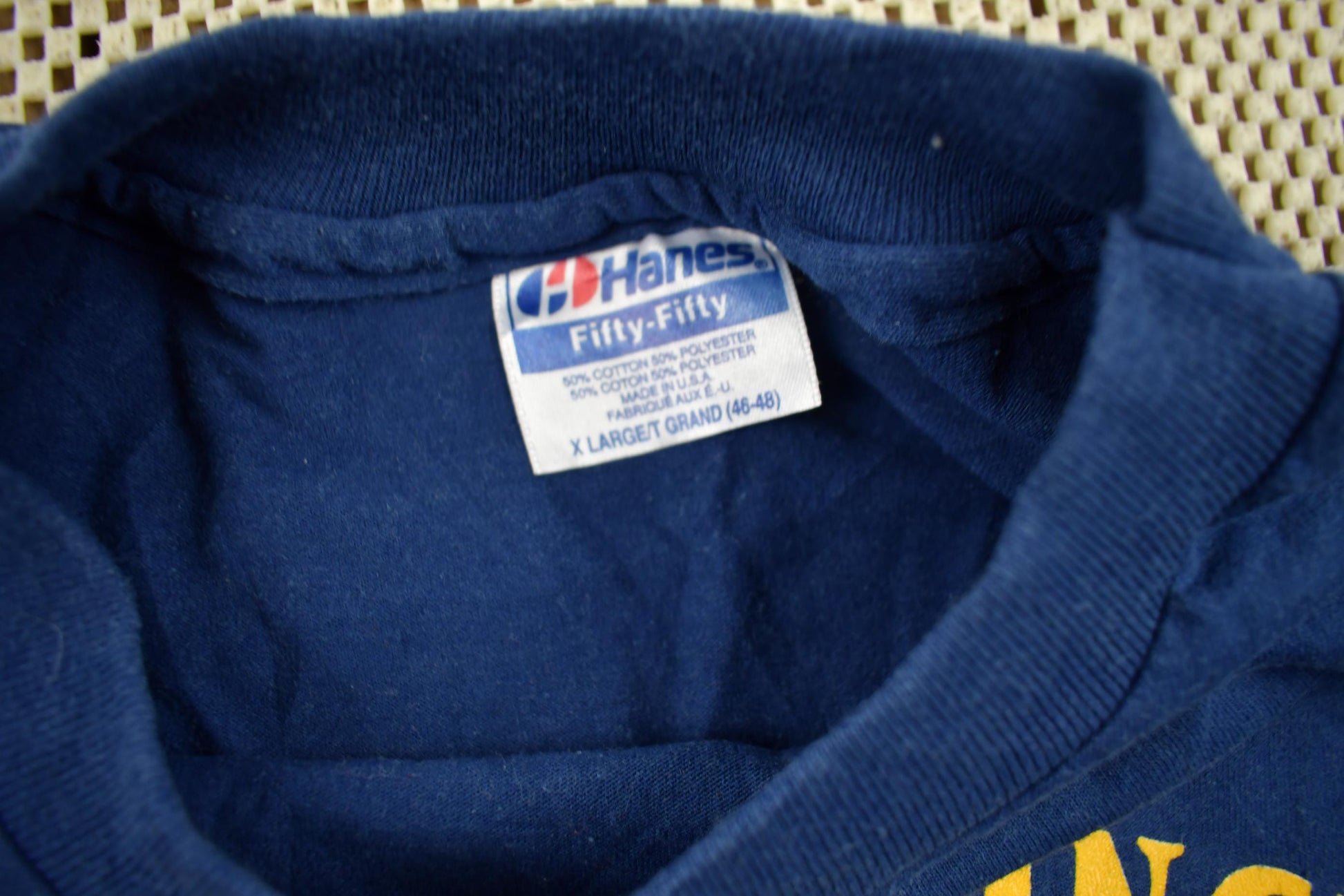 Vintage 1980s Port Washington Lions Club Single Stitch Graphic T-Shirt Made In USA