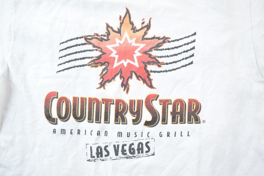 Vintage 1990s Country Star Grill Las Vegas Souvenir T-Shirt