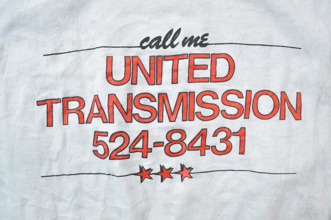 Vintage 1980s United Transmission Graphic T-Shirt