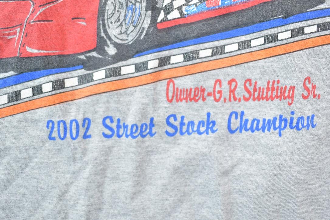 Vintage 2002 Gerry Stutting Street Track Champ Kid Size Racing T-Shirt