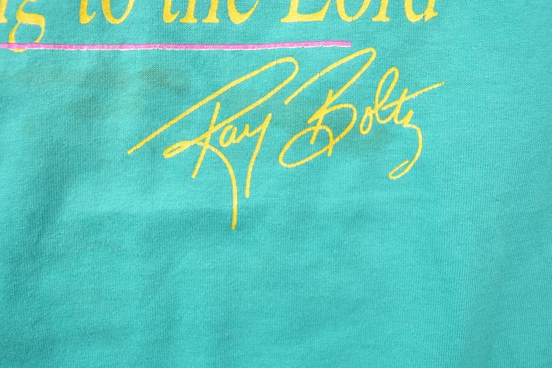 Vintage 1990s Thank You Lord White Dove Graphic T-Shirt