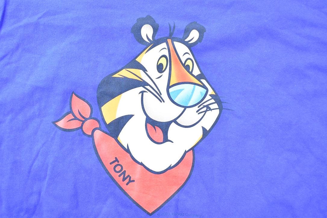 Vintage 1990s Tony The Tiger Graphic T-Shirt