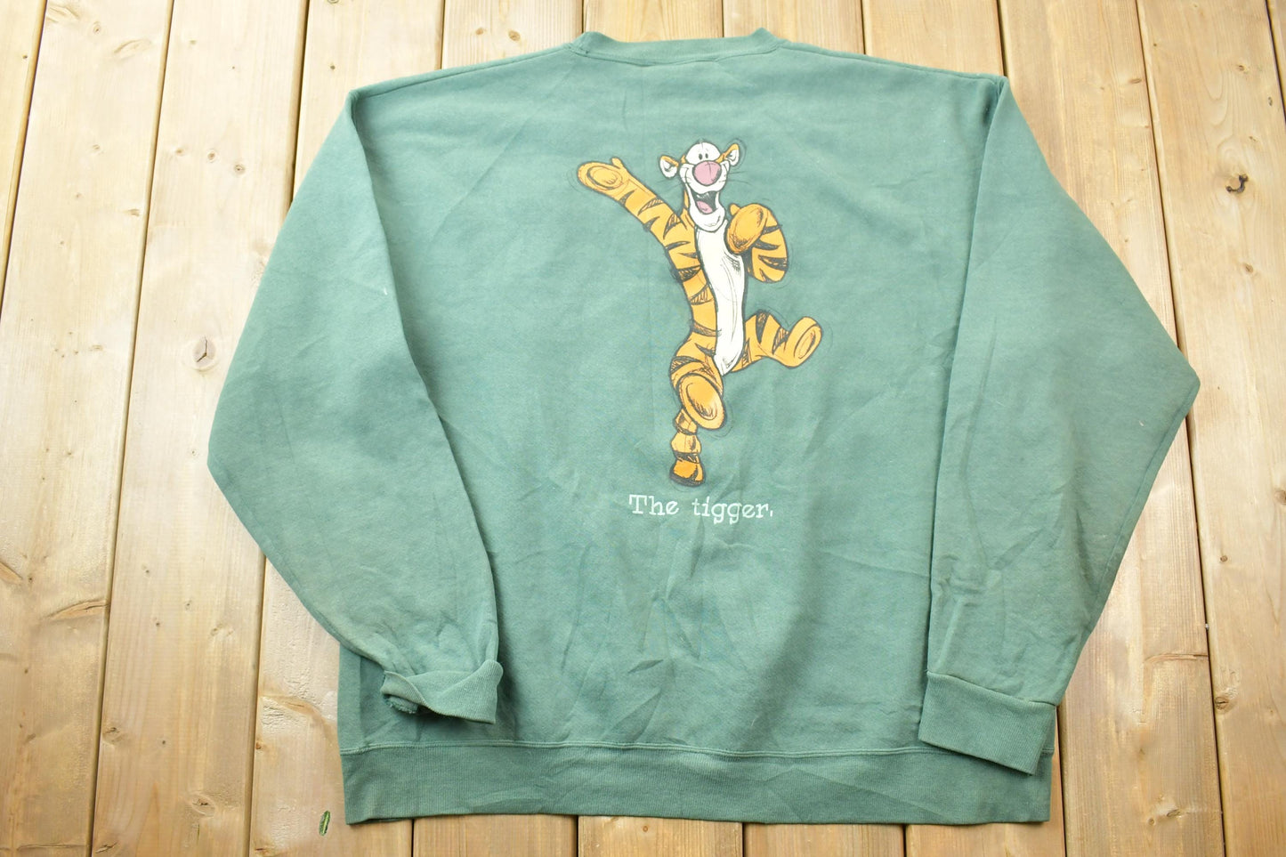 Vintage 1990s Tigger Pooh Bear Disney Crewneck