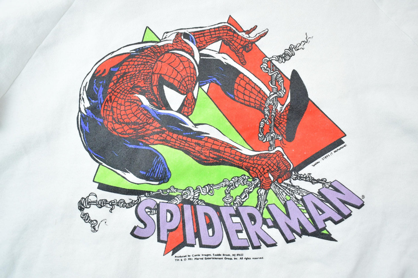 Vintage 1991 Spiderman Crewneck