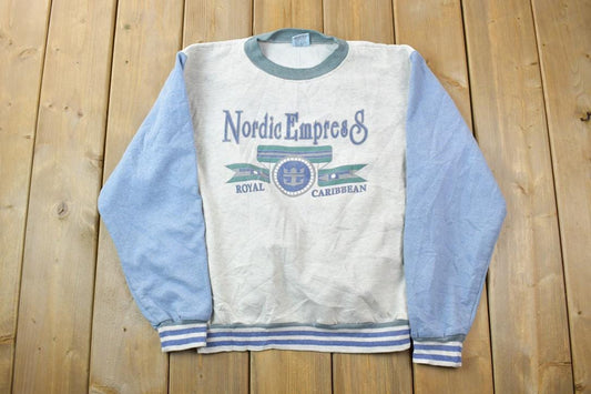 Vintage 1990s Nordic Express Royal Caribbean Crewneck Sweatshirt