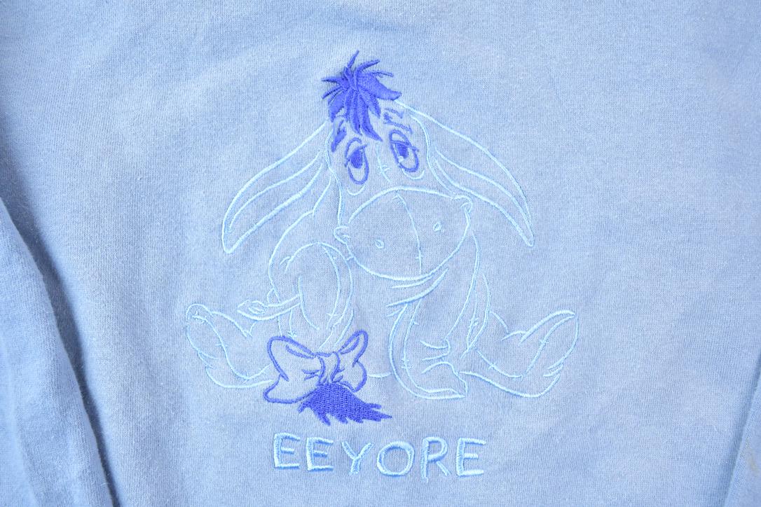 Vintage 1990s Pooh Bear Eeyore Disney Crewneck