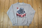 Vintage 1990s Chicago Bulls Wild 3D Bull NBA Crewneck Sweatshirt