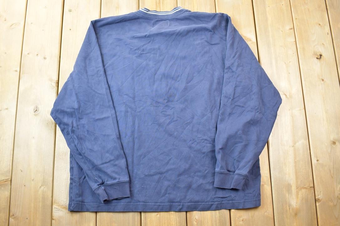 Vintage 1990s Eddie Bauer V Neck Sweatshirt