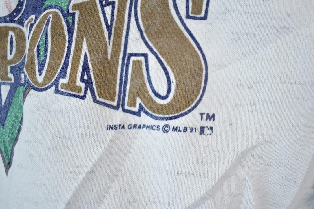 Vintage 1991 World Series Minnesota Twins MLB Crewneck Sweatshirt