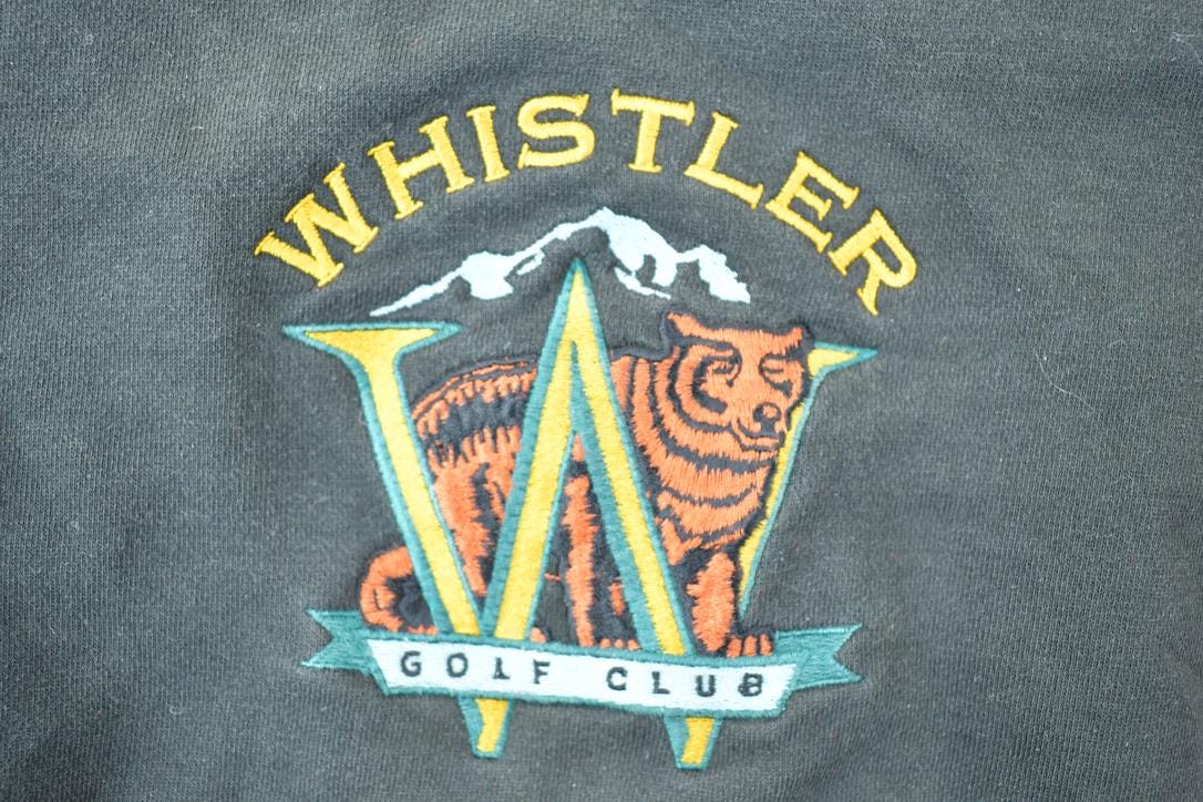 Vintage 1990s Whistler Golf Club Crewneck Sweatshirt