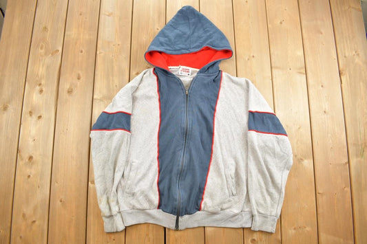 Vintage 1990s Main Event Athletic Club Full Zip Hoodie