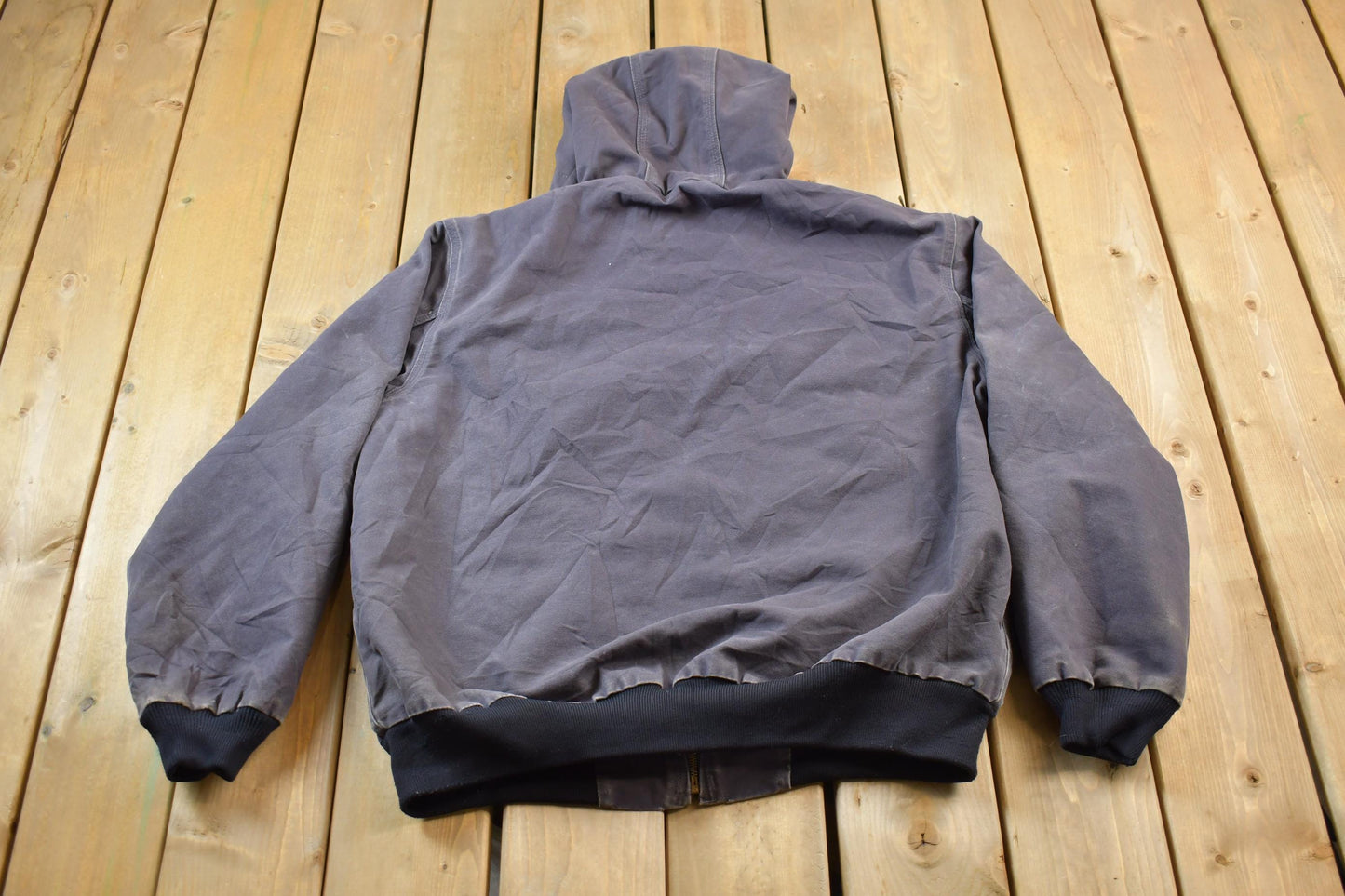 Vintage 1990s Carhartt Hooded Work Jacket