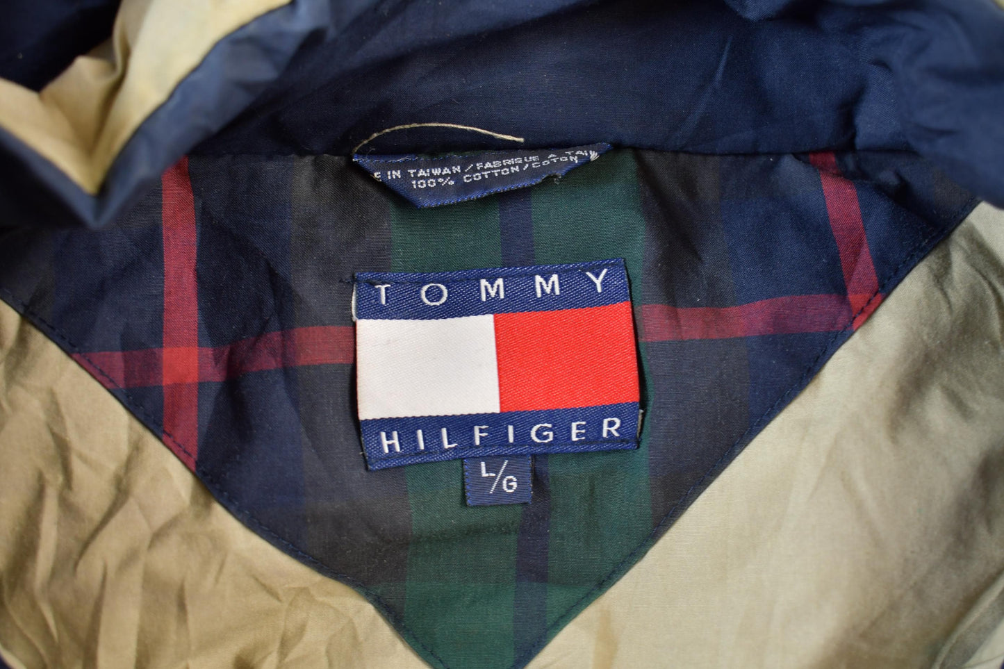 Vintage 1990s Tommy Hilfiger Puffer Jacket