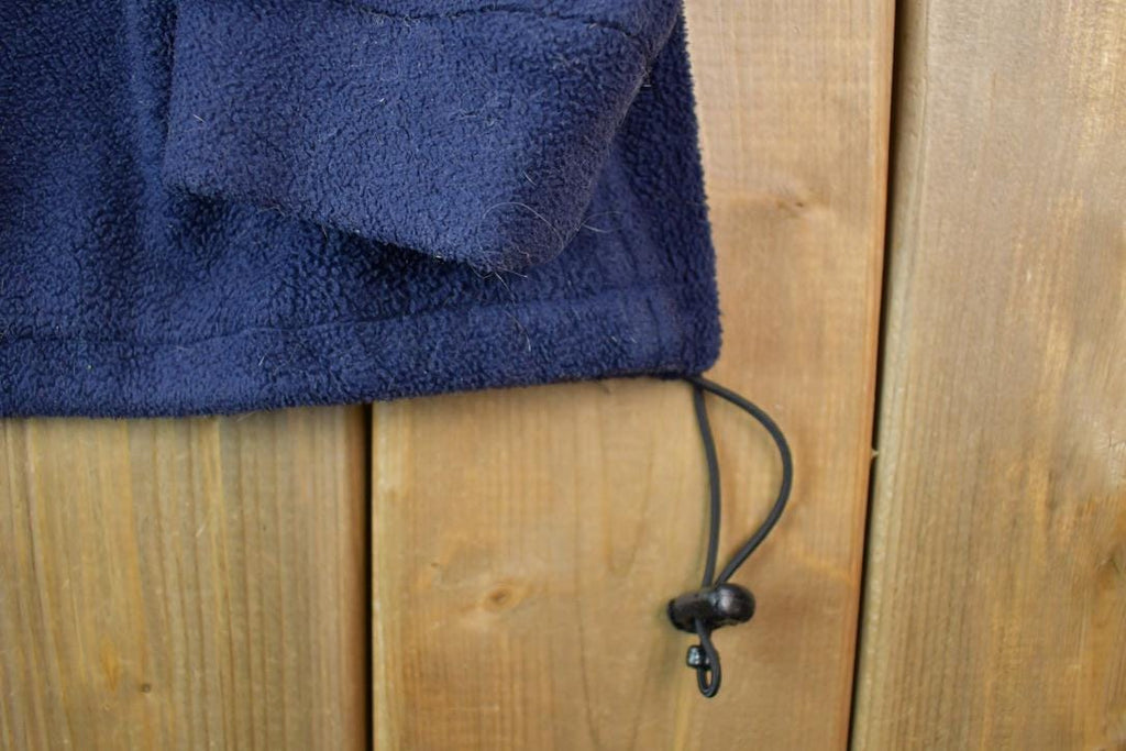 Vintage 1990s London England Fleece Mock Neck Sweatshirt