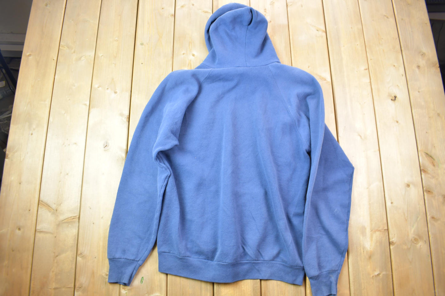 Vintage 1990s Fruit of the Loom Navy Hoodie