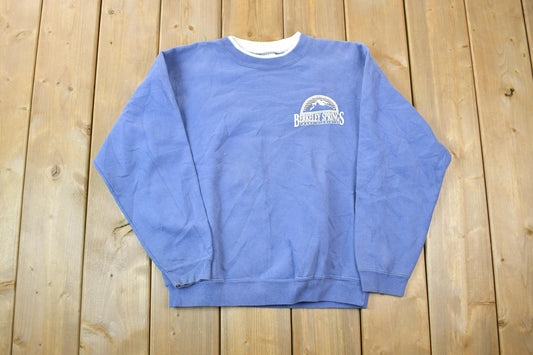 Vintage 1990s Berkley Springs West Virginia Alore Crewneck Sweatshirt