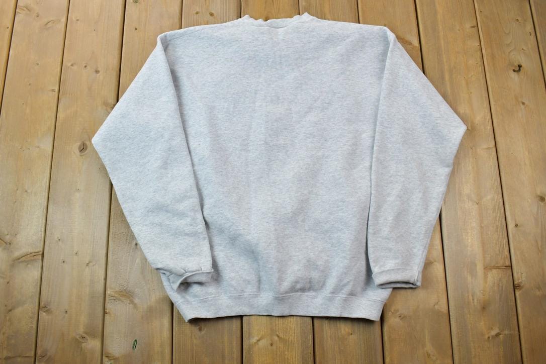 Vintage 1990s Discus Athletic Blank Grey Crewneck Sweatshirt