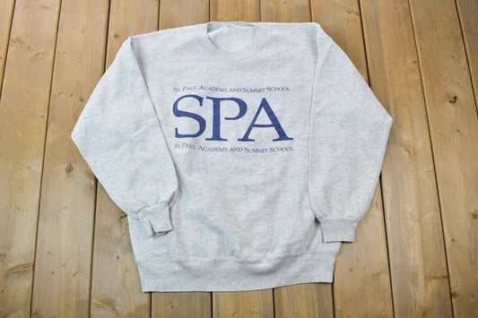 Vintage 1990s St Paul Academy Crewneck Sweatshirt