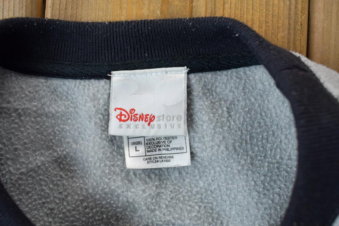 Vintage 1990s Mickey Mouse Fleece Disney Store Exclusive Crewneck