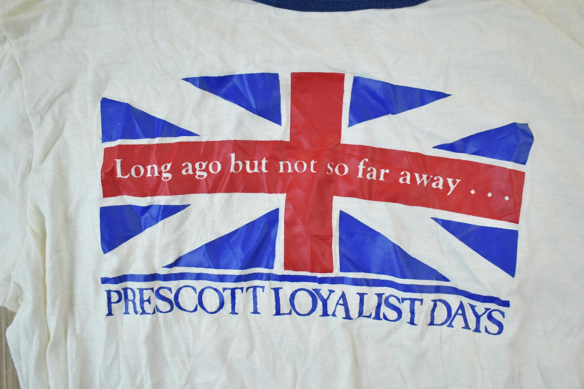 Vintage 1980s Penmans Prescott loyalist Days Souvenir T-Shirt