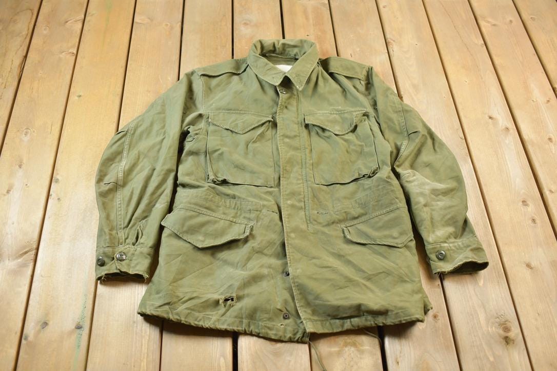 Vintage 1970s Cold Weather Field Coat